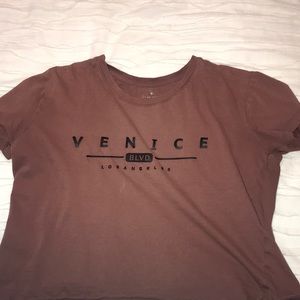 Brownish maroon t-shirt